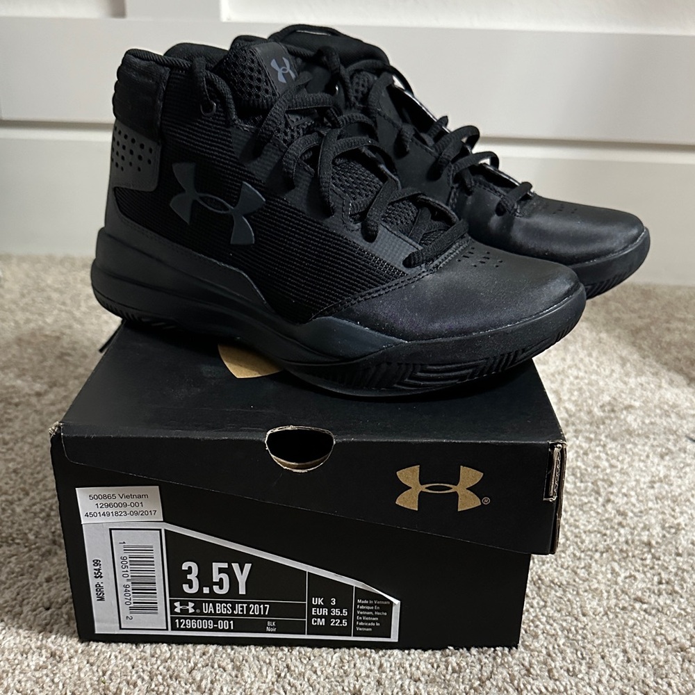 Under Armour Black High-Top Sneakers